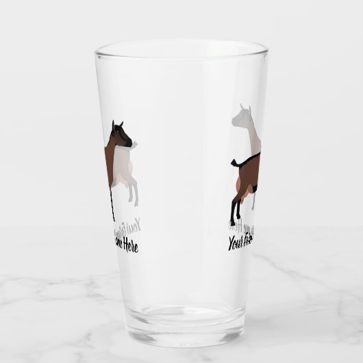 Oberhasli Dairy Goat Glas (Links)