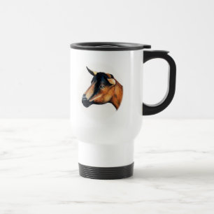 Oberhasli Goat Art Travel Mug Reisbeker