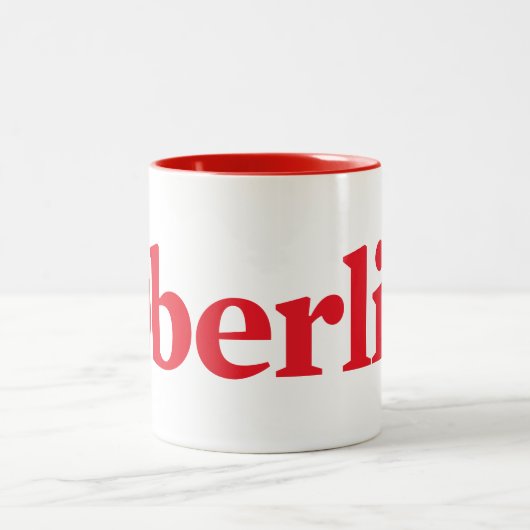 Oberlin Two-Tone Coffee Mok (Center)