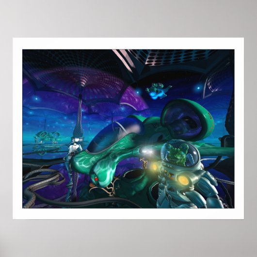 Oberon Rest Area #6 Poster (Voorkant)