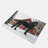 "Oberon tapis de porte en hiver" (Incliné)