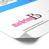 Obesitas en Zwangerschap 20 x 16 inch infografisch Poster (Hoek)