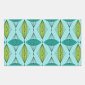 Obésité atomique & Starburst Stickers Rectangle (Devant)