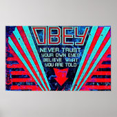 Obey ! Affiche (Devant)