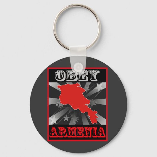 Obey Armenia Sleutelhanger (Voorkant)