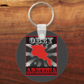 Obey Armenia Sleutelhanger (Voorkant)