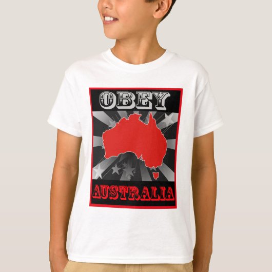 Obey Australia T-shirt (Voorkant)