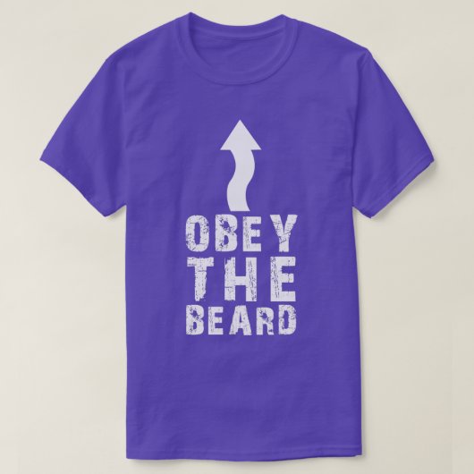 Obey Beard Classic TShirt (Design devant)