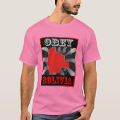 Obey Bolivia T-shirt (Voorkant)
