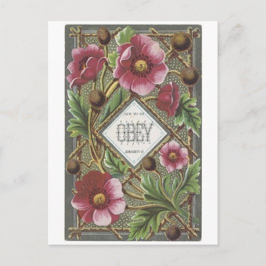 Obey Briefkaart (Voorkant)