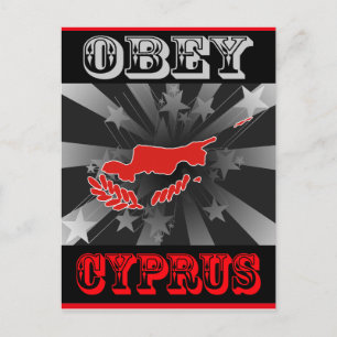 Obey Cyprus Briefkaart
