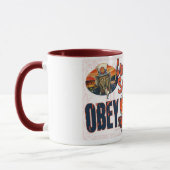 Obey de USSA de Mok van het Scherm (Links)