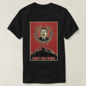 Obey en Work Stalin SOVI8  propaganda T-shirt (Design voorkant)