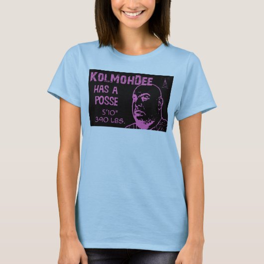 OBEY KMD PINK! T-SHIRT (Voorkant)