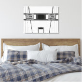 Obey Lane Signals Triptych Canvas Afdruk (Insitu (Slaapkamer))