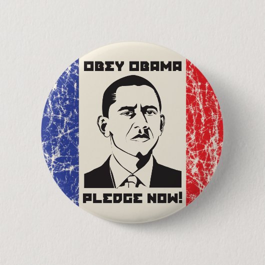 Obey Obama Button (Voorkant)
