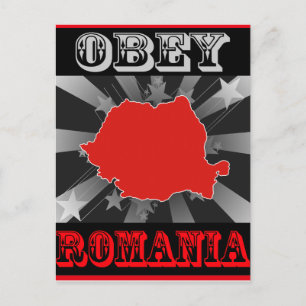 Obey Roemenië Briefkaart