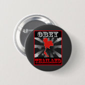 Obey Thailand Ronde Button 5,7 Cm (Voorkant /achterkant)