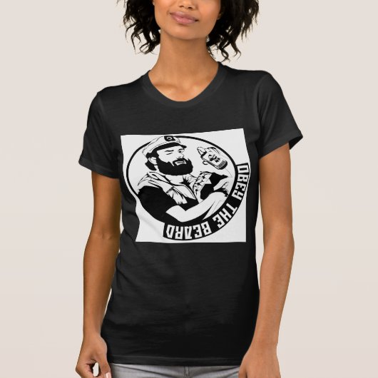Obey the Beard T-shirt (Voorkant)