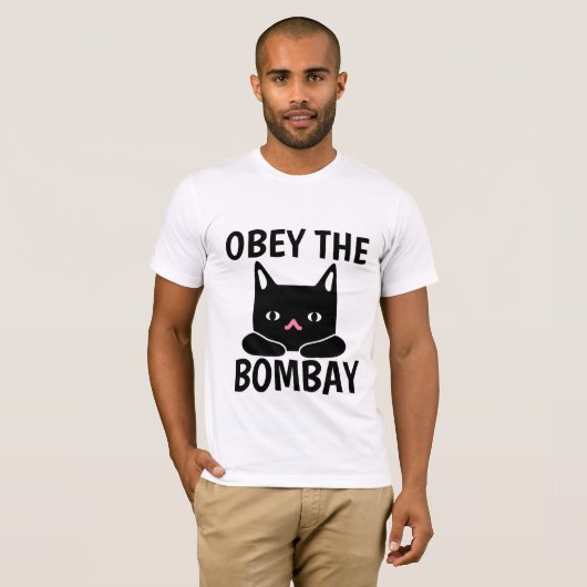 OBEY THE BOMBAY CHAT T-SHIRTS (Devant entier)
