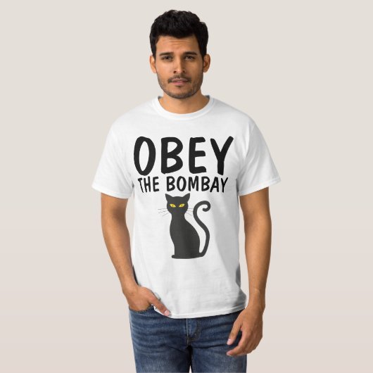 OBEY THE BOMBAY T-shirts (Devant entier)