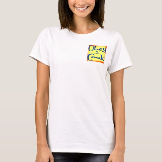 Obey the Cook Funny Kitchen Dit T-shirt (Devant)