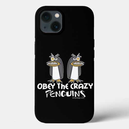 Obey The Crazy Penguins Case-Mate iPhone Case (Achterkant)