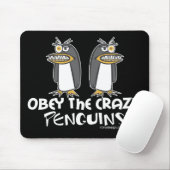 Obey The Crazy Penguins Muismatten (Met muis)