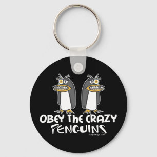Obey The Crazy Penguins Sleutelhangers