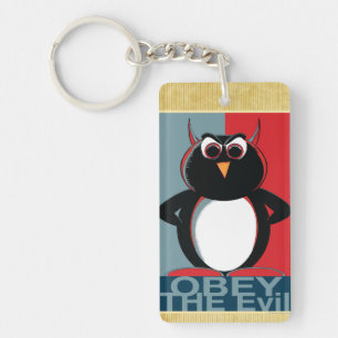 Obey the Evil Penguin Sleutelhanger