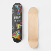 Obey The Kat Skateboard (Voorkant)