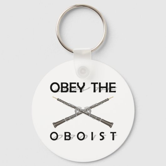 Obey the Oboist Sleutelhanger (Voorkant)
