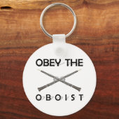 Obey the Oboist Sleutelhanger (Voorkant)