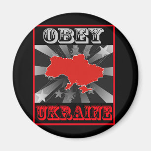 Obey Ukraine Magneet