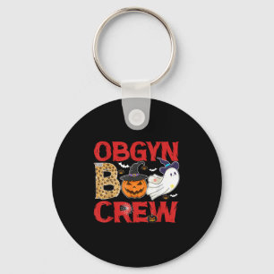 Obgyn Boo Crew Halloween Obgyn Nurse Shirt Mannen  Sleutelhanger