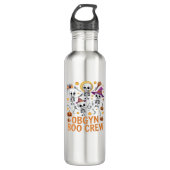 OBGYN Boo Crew Nurse Skeleton Dancing Halloween Sp Waterfles (Voorkant)