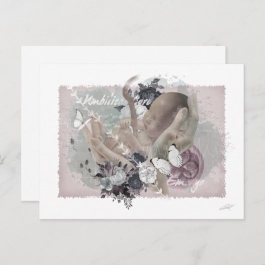 "OBGYN"-briefkaart Briefkaart (Voorkant / Achterkant)