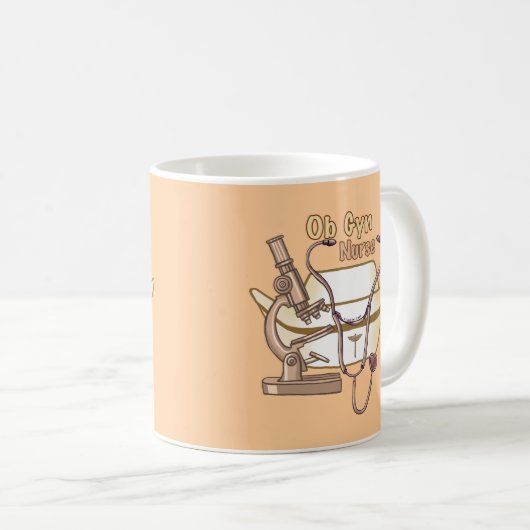 OBGyn infirmière mug (Devant droit)