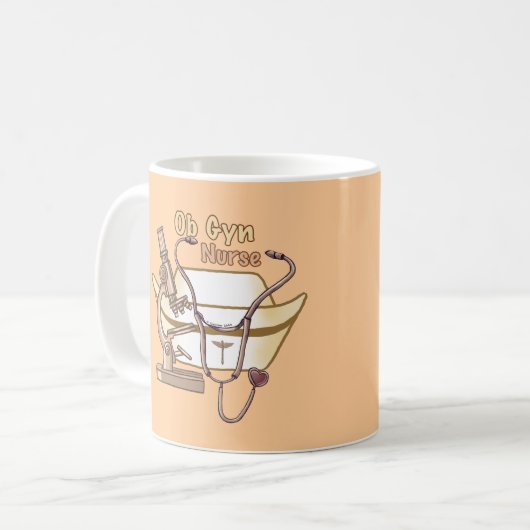 OBGyn infirmière mug (Devant gauche)