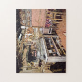 Obidos Bakery-Portugal Legpuzzel (Verticaal)