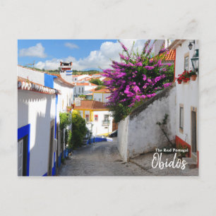 Obidos Castle-The Real Portugal Briefkaart