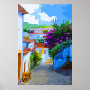 OBIDOS - DE JEWEL VAN PORTUGAL POSTER