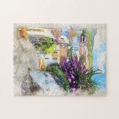 Obidos Fleurs Puzzle (Horizontal)