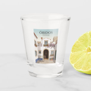 Obidos Portugal Shot Glas