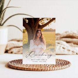 Obituary Order of Service Memorial Funeral Programma