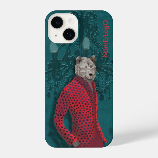 Object_18_un homme_2 iPhone case Hoesje (Achterkant)