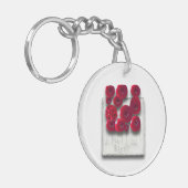 Object_4_Variaties op het Ruby acryl Sleutelhanger (Voorkant Links)