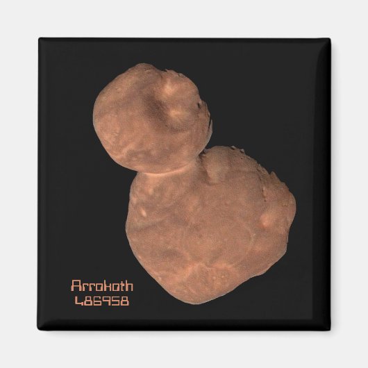Object Arrokoth Kuiper Belt Magneet (Voorkant)