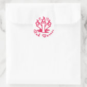 object talisman ronde sticker (Tas)