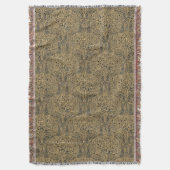 objecten en ambachtelijke vogels in het patroon T Deken (Voorkant Verticaal)